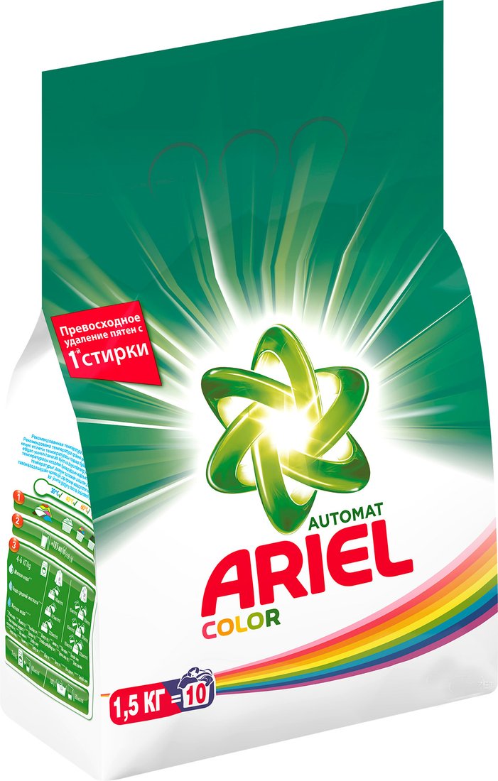 

Стиральный порошок Ariel Color 1.5 кг