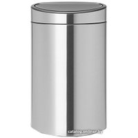 Мусорное ведро Brabantia Touch Bin 40 л (стальной с защитой от отпечатков)
