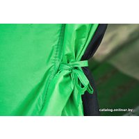 Треккинговая палатка Sundays Summer 4 (зеленый/желтый)
