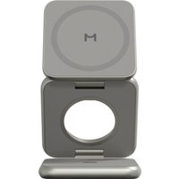 Беспроводное зарядное Magssory Fold Pro 3 в 1 WCH063 (титановый)