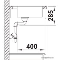 Кухонная мойка Blanco Supra 500-IF/A R12 526355 (полированная)