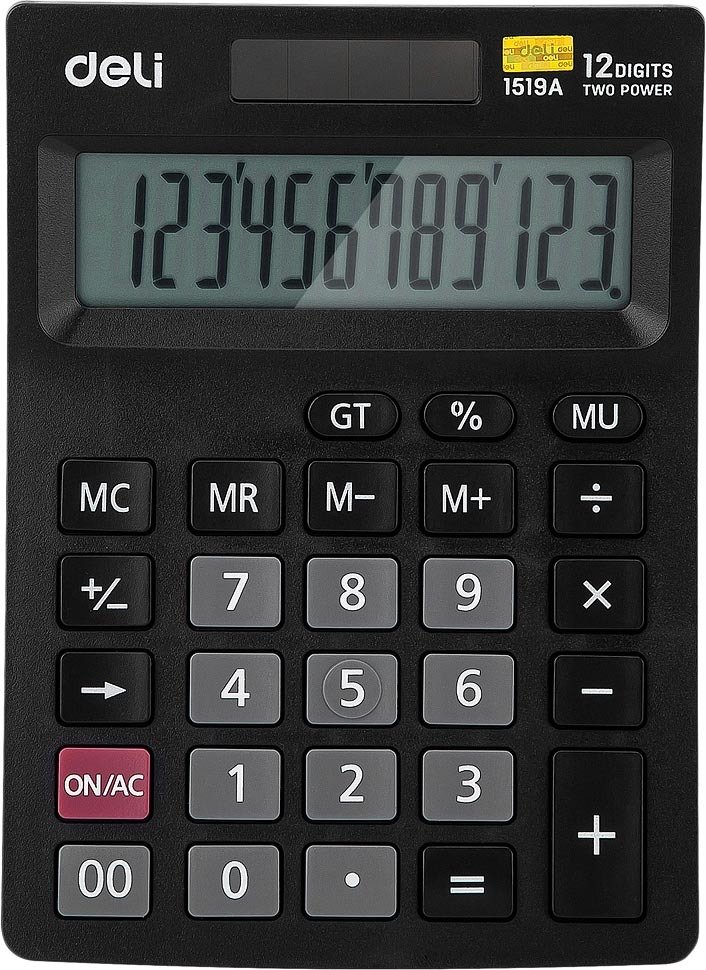 

Калькулятор Deli E1519A