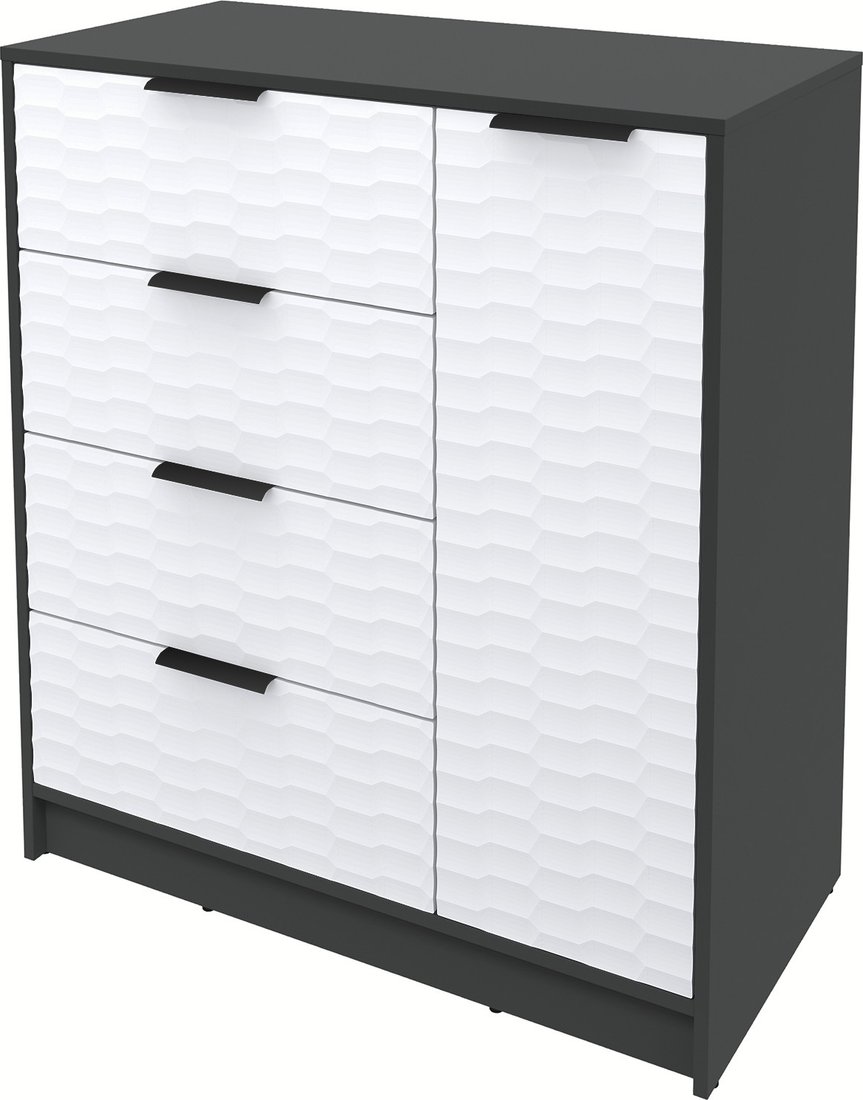 

Тумба Интерлиния Концепт Зодиак КТ-Т90 (антрацит/белый)