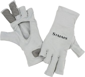 Перчатки Simms SolarFlex SunGlove (M, sterling)