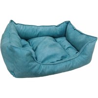 Лежак Happy Friends Пухлик комфорт stm 595 (бирюзовый)
