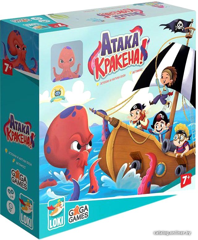 

Настольная игра GaGa Games Атака Кракена