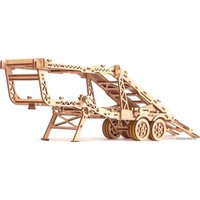 3Д-пазл Wood Trick Прицеп-автовоз с военным кабриоджипом 1234-18