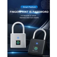Дверной замок Bozzys Smart Fingerprint Lock Padlock PL-P4 (черный)