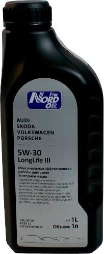 

Моторное масло Nord Oil Specific Line 5W-30 Audi Skoda VW NRSL023 1л