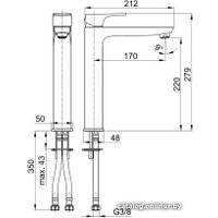 Смеситель Armatura Mokait 5532-612-00