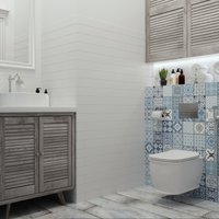 Инсталляция для унитаза Lavinia Boho Relfix 5 в 1 77020043 (хром пластик)