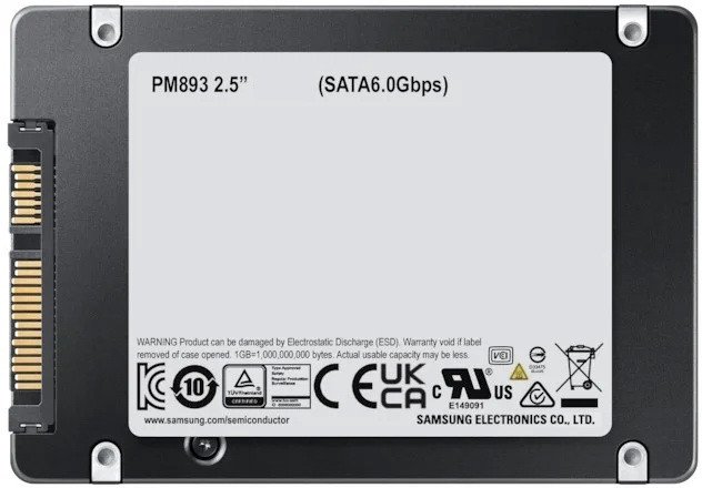 SSD Samsung PM893 7.68TB MZ7L37T6HBLA-00A07