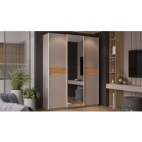 Шкаф-купе Трия Оскар Скания Т2 1800 268706 (ручка белая/кашемир/кашемир/дуб тортугга)