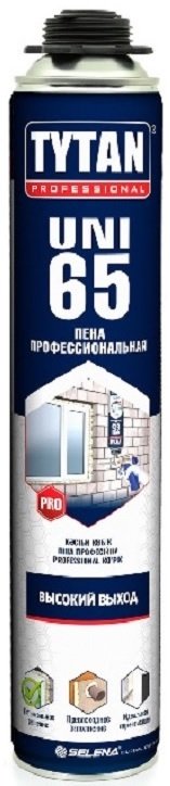 

Монтажная пена Tytan Professional 65 UNI 30217 750 мл