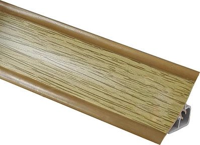 Плинтус El-mech-plast fs66383 (дуб светлый)