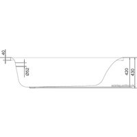 Ванна Cersanit Virgo 170x75