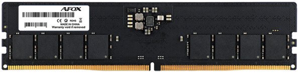 

Оперативная память AFOX 16ГБ DDR5 5200 МГц AFLD516D2S1P