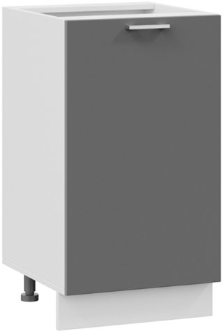 

Шкаф напольный Трия Габриэлла 1Н45 (белый/титан)