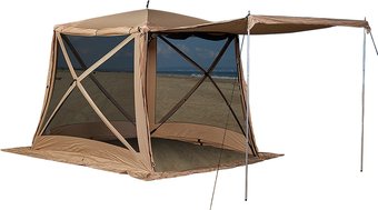 Кемпинговая палатка Higashi Pyramid Mesh Sand Кухня-шатер 05066