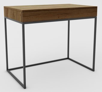 Hype Mebel Авелин 70x40 (черный/дуб галифакс олово)