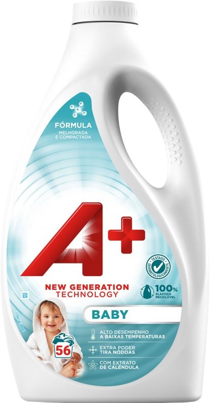 

Гель для стирки A+ Baby (2.464 л)