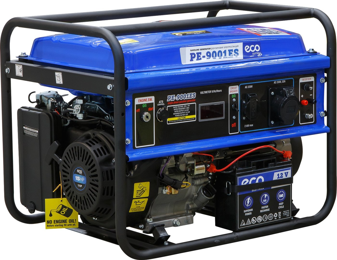 

Бензиновый генератор ECO PE-9001ES