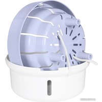 Кашпо Botanica с автополивом 21x14 см (голубой)