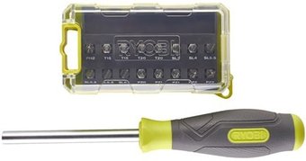 Набор отвертка с битами Ryobi RSD17PCS (17 предметов)
