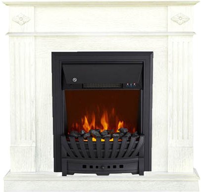 

Каминокомплект Smolcom Brighton STD-ASP с Royal Flame Aspen Black (бьянко белый)