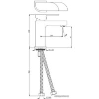 Смеситель Jaquar Alive ALI-CHR-85011B