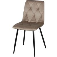 Стул СоюзРегионПоставка Регги СРП-066 (муар черный, велюр Velluto 03 мика) в Гомеле