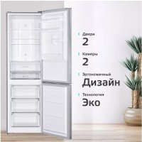 Холодильник Harper RH5559BI (нержавеющая сталь)