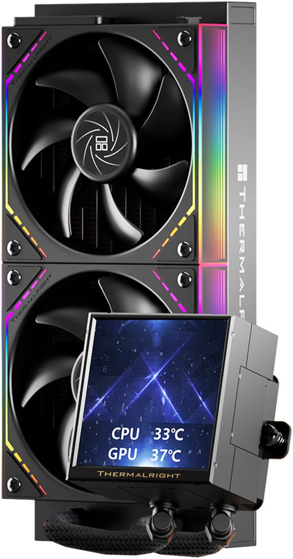 

Система жидкостного охлаждения для процессора Thermalright Peerless Vision 240 ARGB (черный)