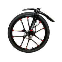 Велосипед Gekkon RS888 р.17 2026 (черный/красный)
