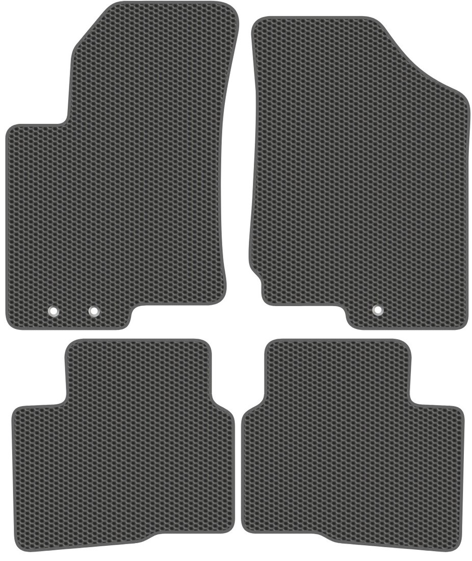 

Комплект ковриков для авто Alicosta Kia Cerato II (седан / TD) 2008 - 2013 (серый)