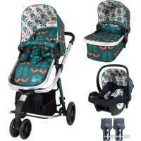 Универсальная коляска Cosatto Giggle 3 (3 в 1, fox friends)