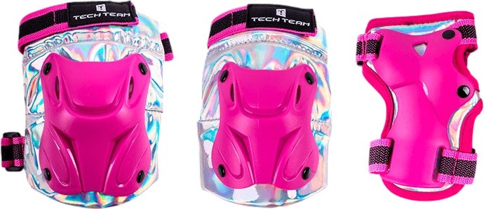 

Комплект защиты Tech Team Safe Fit Kids 2.0 NN011977 (L, розовый)