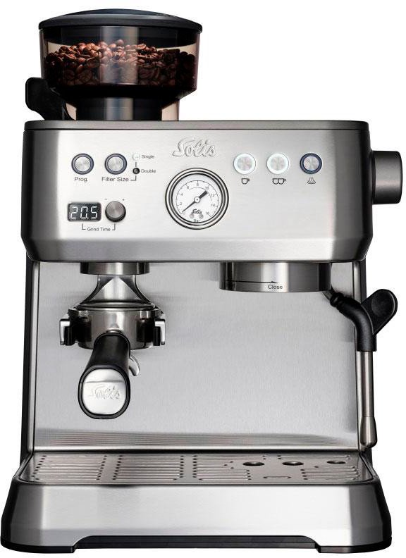 Кофемашина Solis Grind & Infuse Perfetta Silver