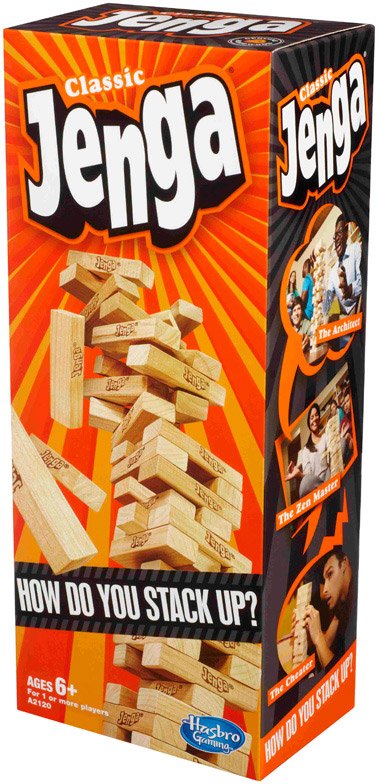 

Настольная игра Hasbro Дженга (Jenga) обновленная (A2120)