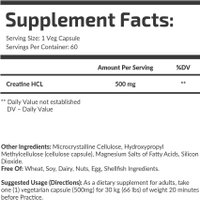Гидрохлорид креатина FuelUp Crea-Fast 500 mg (60 капсул)
