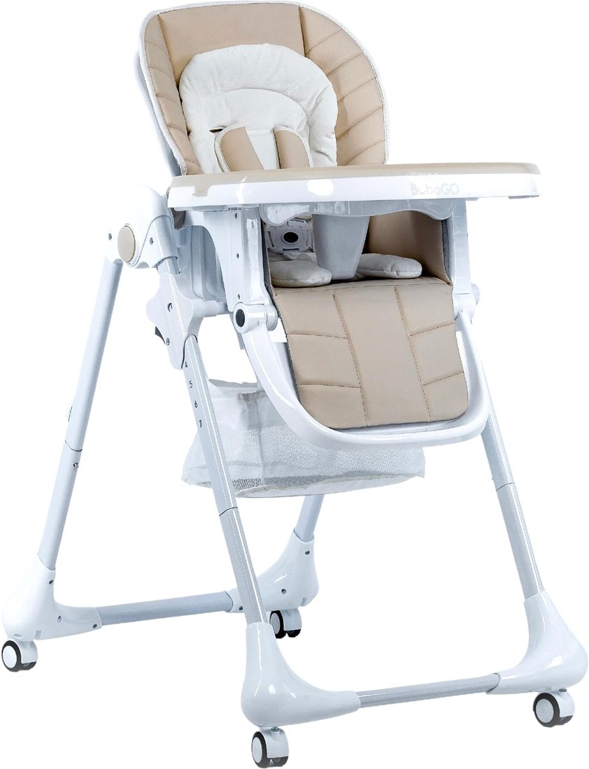 

Высокий стульчик Bubago Amelia (бежевый)