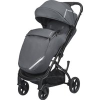 Коляска прогулочная «книга» Indigo Mega (темно-серый)