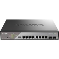 Управляемый коммутатор 2-го уровня D-Link DSS-200G-10MPP/A1A