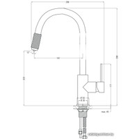 Смеситель Deante Aster BCA B64M