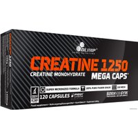 Моногидрат креатина Olimp Creatine 1250 Mega Caps (120 капсул)