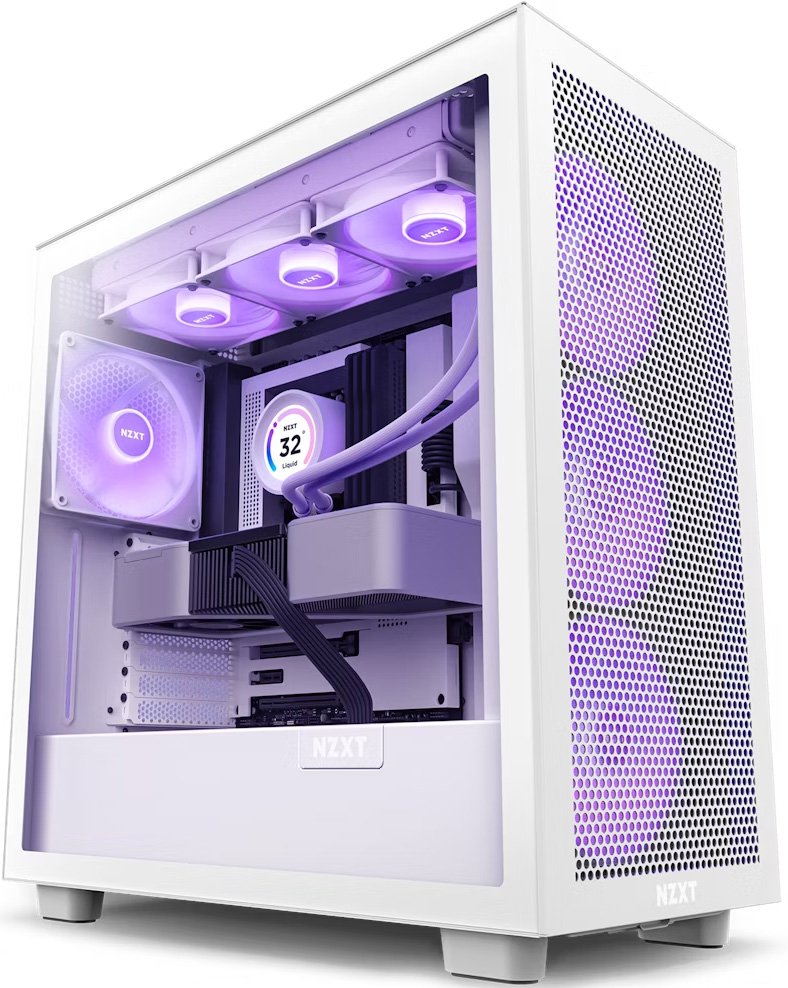 

Корпус NZXT H7 Flow RGB 2023 CM-H71FW-R1