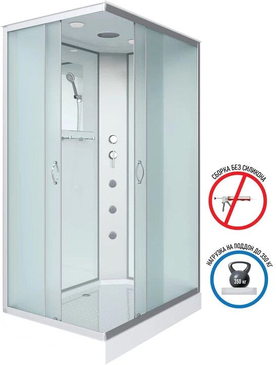 

Душевая кабина Niagara NG-43285-14QG 120x80x215