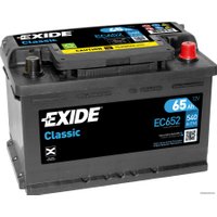 Автомобильный аккумулятор Exide Classic EC652 (65 А/ч)
