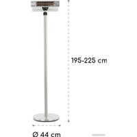 Инфракрасный обогреватель Klarstein Heat Guard Pro