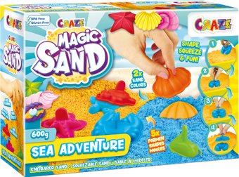 Песок кинетический Craze Magic Sand Морские приключения 28605